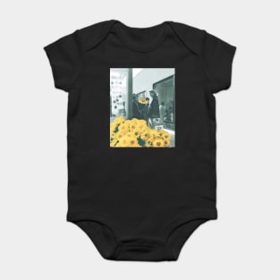 Yellow daze Baby Bodysuit